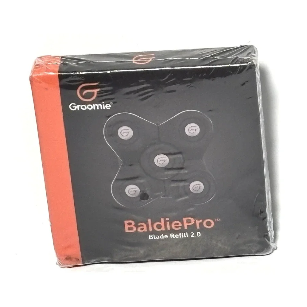 Groomie BaldiePro Blade Refill 2.0 Replacement Shaver Heads 5D Flex GM134 NIP